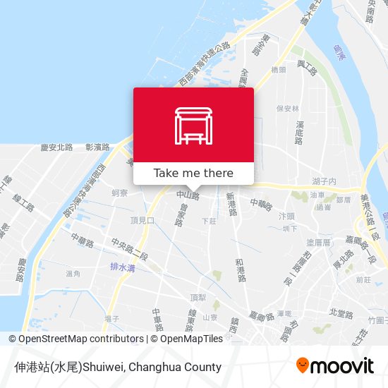 伸港站(水尾)Shuiwei地圖