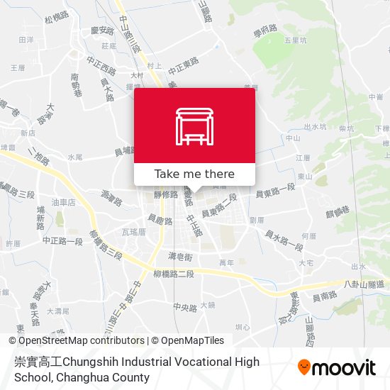 崇實高工Chungshih Industrial Vocational High School地圖