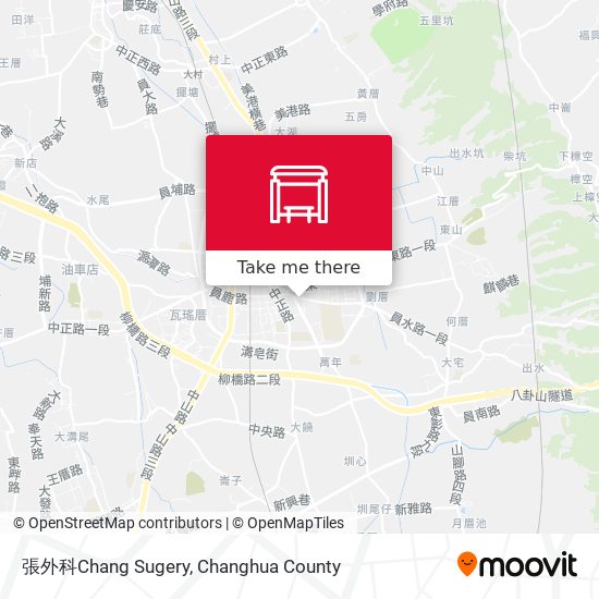 張外科Chang Sugery map