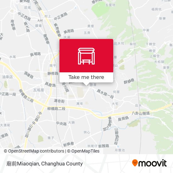 廟前Miaoqian地圖