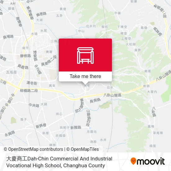 大慶商工Dah-Chin Commercial And Industrial Vocational High School地圖