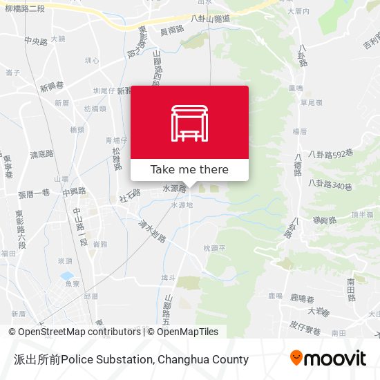 派出所前Police Substation地圖
