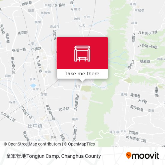 童軍營地Tongjun Camp map