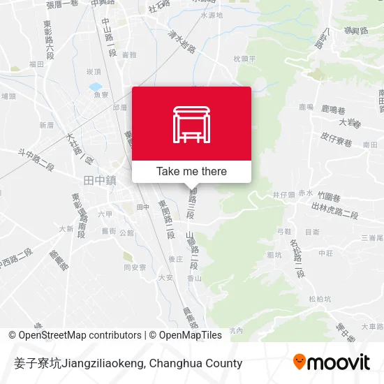 姜子寮坑Jiangziliaokeng地圖