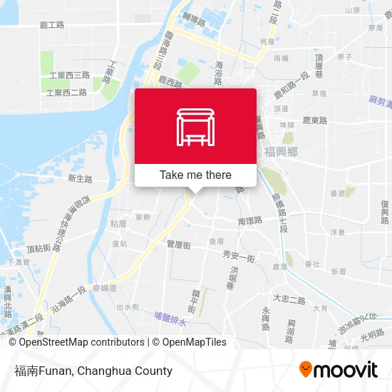 福南Funan map