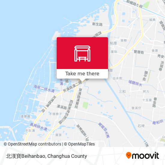 北漢寶Beihanbao map