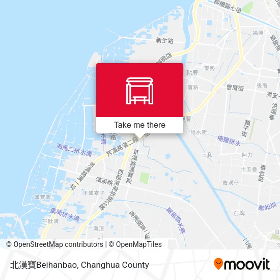 北漢寶Beihanbao map