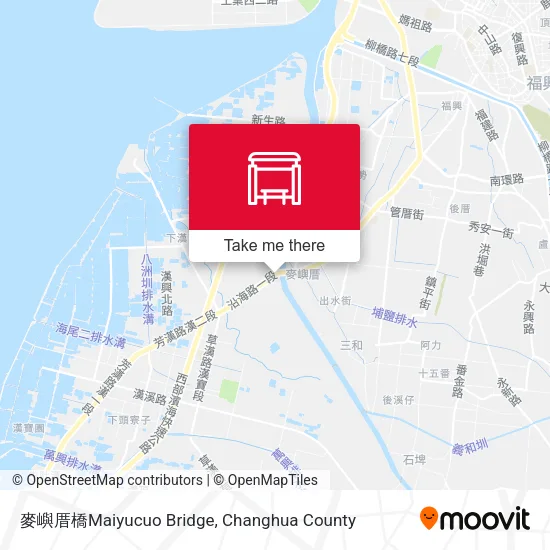 麥嶼厝橋Maiyucuo Bridge地圖