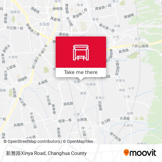 新雅路Xinya Road map