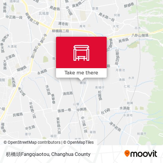枋橋頭Fangqiaotou地圖