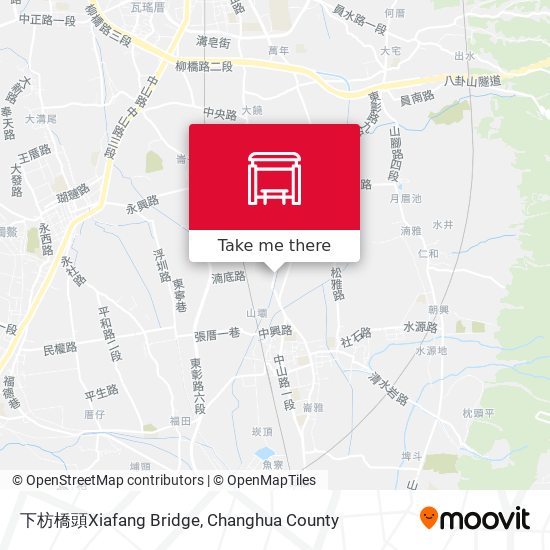 下枋橋頭Xiafang Bridge map