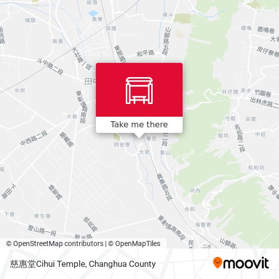 慈惠堂Cihui Temple map