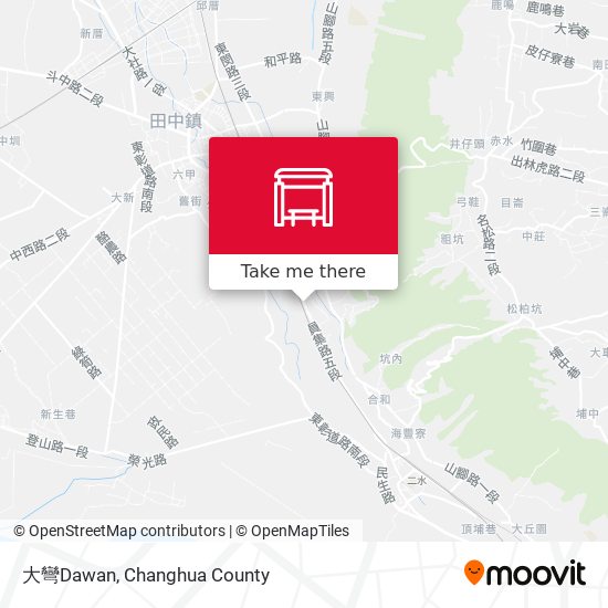大彎Dawan地圖