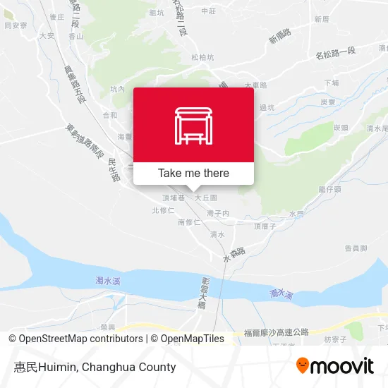 惠民Huimin map