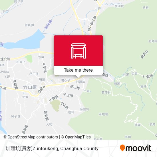 圳頭坑[員客]Zuntoukeng地圖