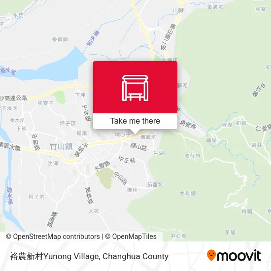 裕農新村Yunong Village map