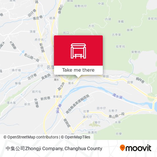 中集公司Zhongji Company map