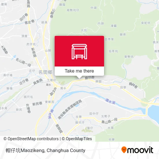 帽仔坑Maozikeng地圖