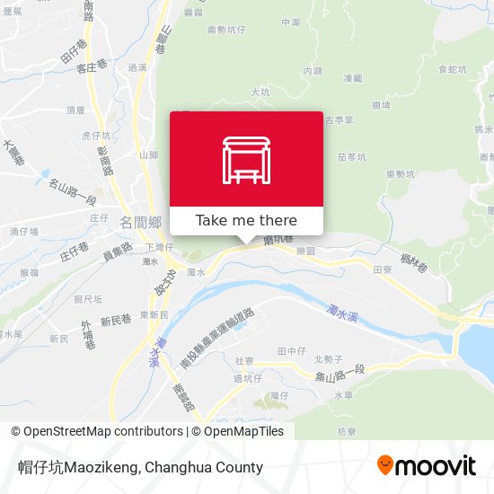 帽仔坑Maozikeng map