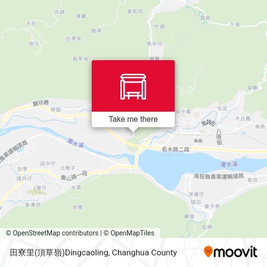 田寮里(頂草嶺)Dingcaoling地圖