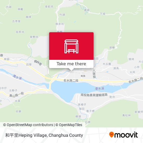 和平里Heping Village map
