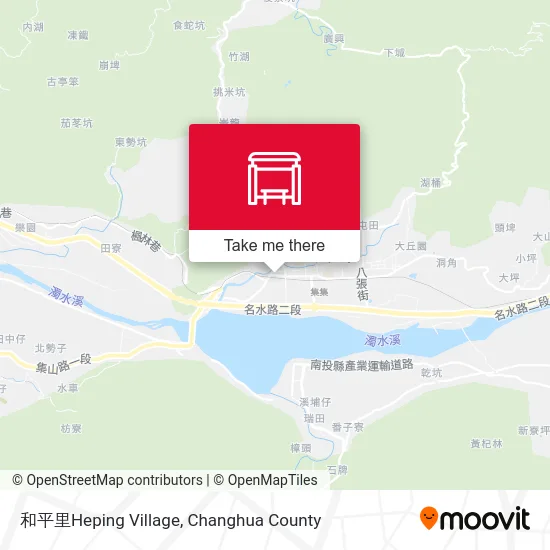 和平里Heping Village map