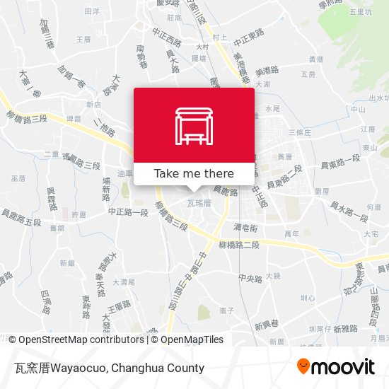 瓦窯厝Wayaocuo map