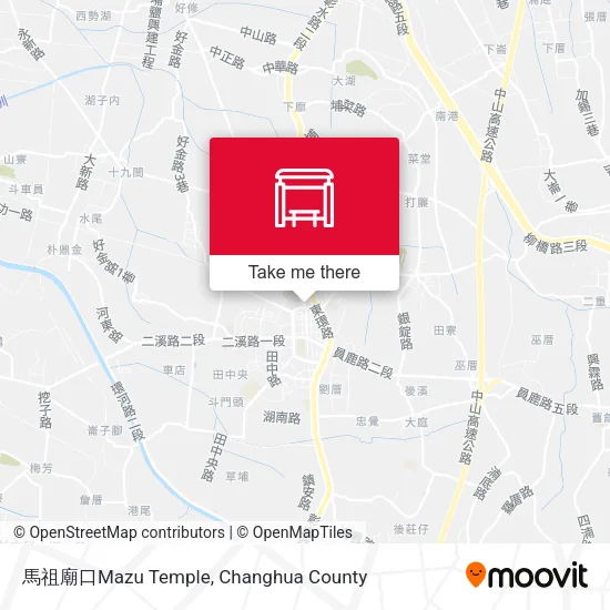 馬祖廟口Mazu Temple map