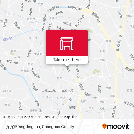 頂頂寮Dingdingliao map