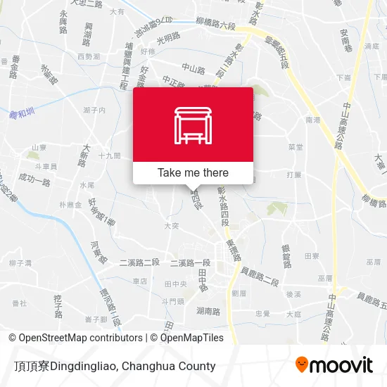 頂頂寮Dingdingliao map