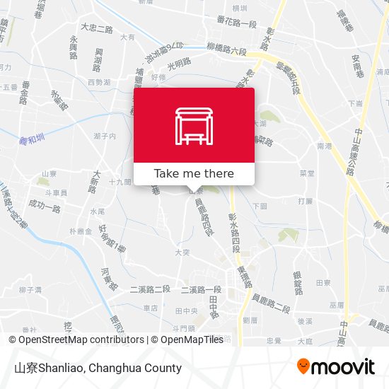 山寮Shanliao地圖
