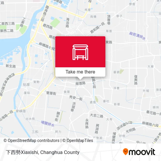下西勢Xiaxishi地圖