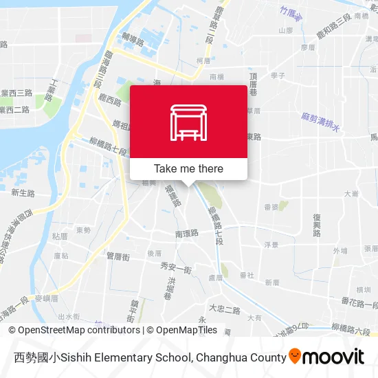 西勢國小Sishih Elementary School map