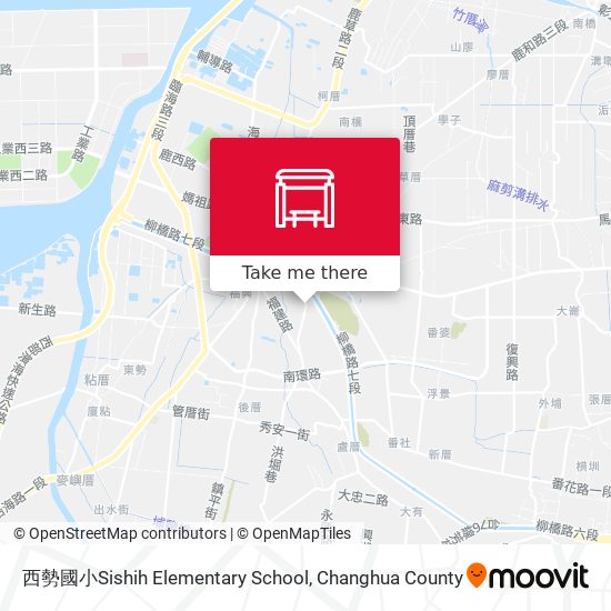 西勢國小Sishih Elementary School map