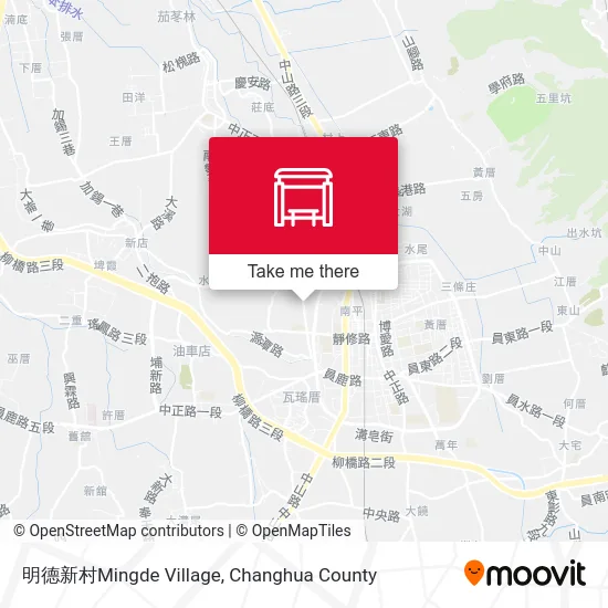 明德新村Mingde Village map