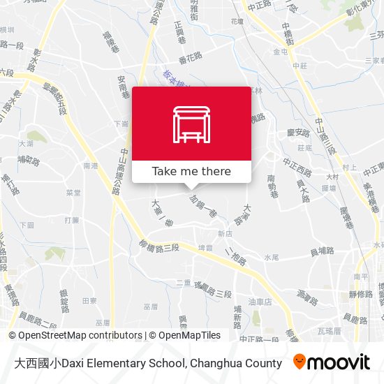 大西國小Daxi Elementary School map