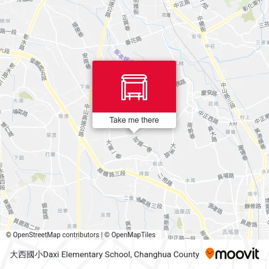 大西國小Daxi Elementary School map