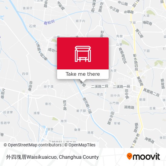 外四塊厝Waisikuaicuo地圖
