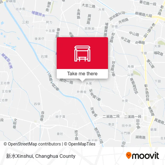 新水Xinshui地圖