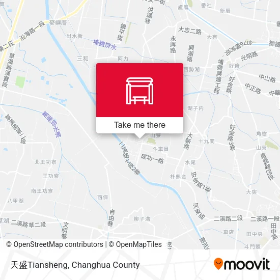 天盛Tiansheng地圖