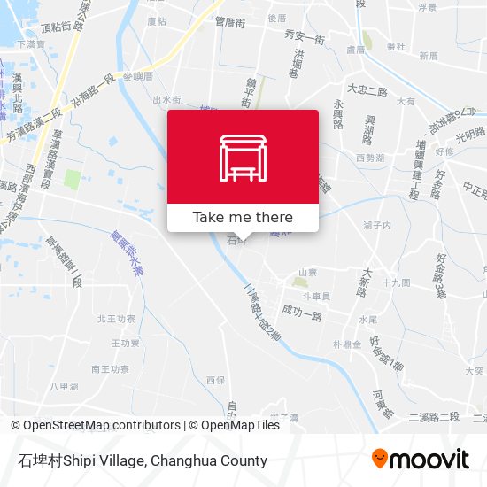 石埤村Shipi Village map