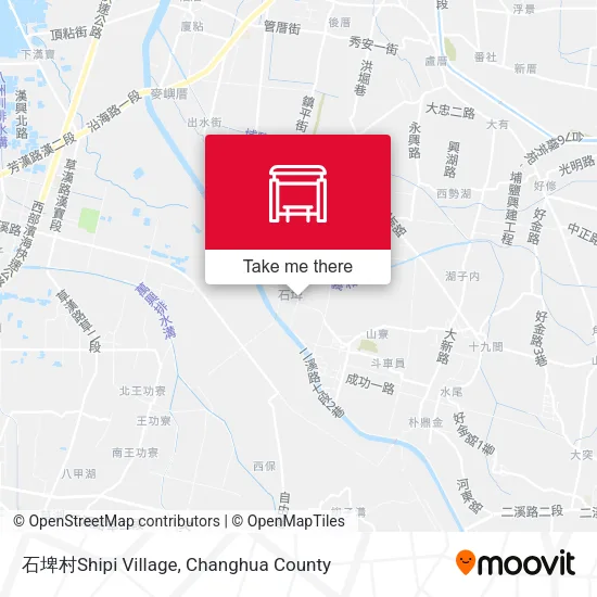 石埤村Shipi Village地圖