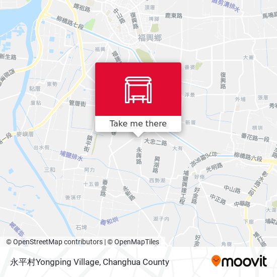 永平村Yongping Village地圖