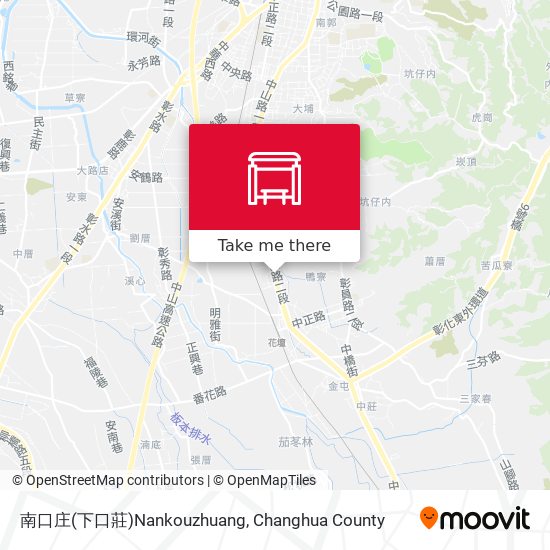 南口庄(下口莊)Nankouzhuang map