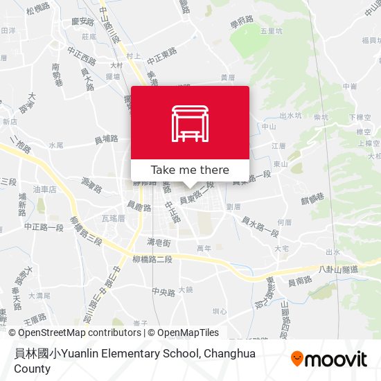 員林國小Yuanlin Elementary School map