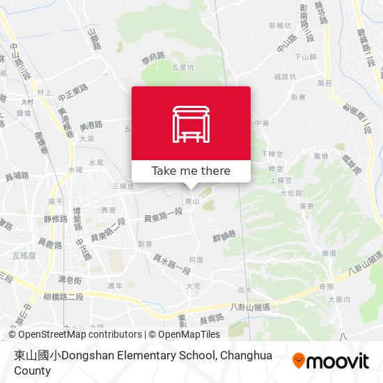 東山國小Dongshan Elementary School map