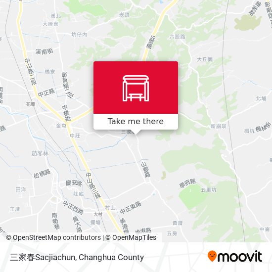 三家春Sacjiachun map