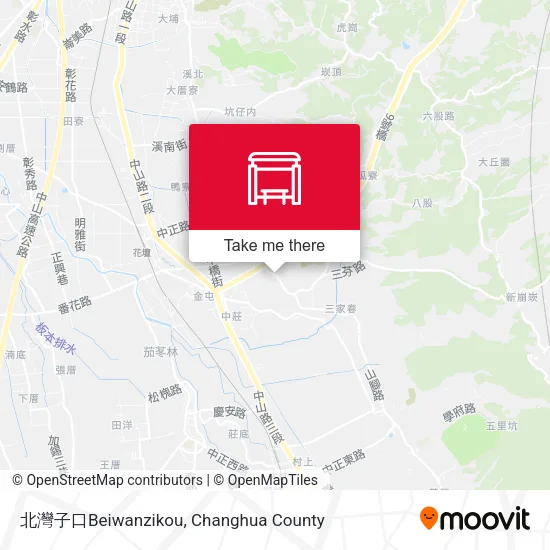 北灣子口Beiwanzikou地圖