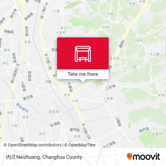 內庄Neizhuang map
