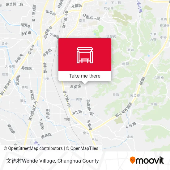文德村Wende Village map